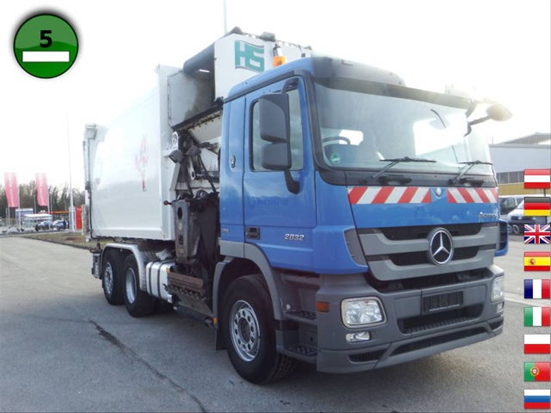 Mercedes Benz Actros 2532 2632 L 6x2 Klima Hn Schorling
