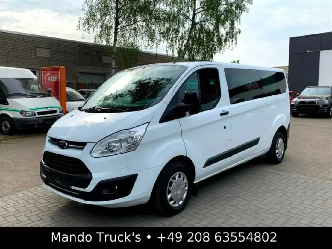 Ford Transit Custom 9 Sitzer Klima Euro6 Voiture Mpv Trucksnl