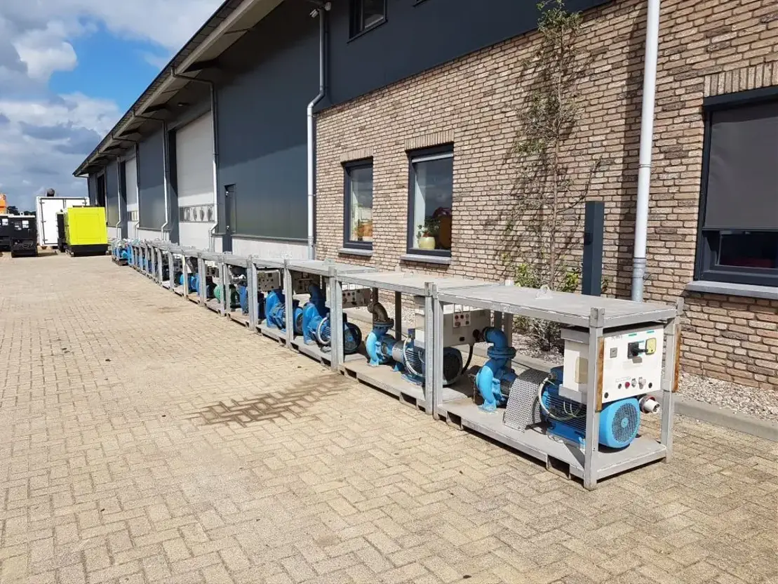 Elektrische Waterpompsets diverse vermogens 2.2 kW tot 18.5 kW