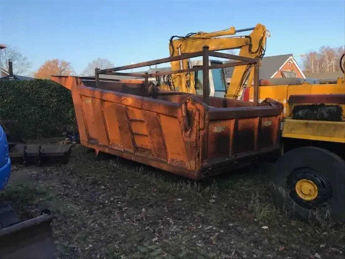 Meiller 17 m3 dumperbak, kipper, tipping body, steel tipping bodies, Kippmulden