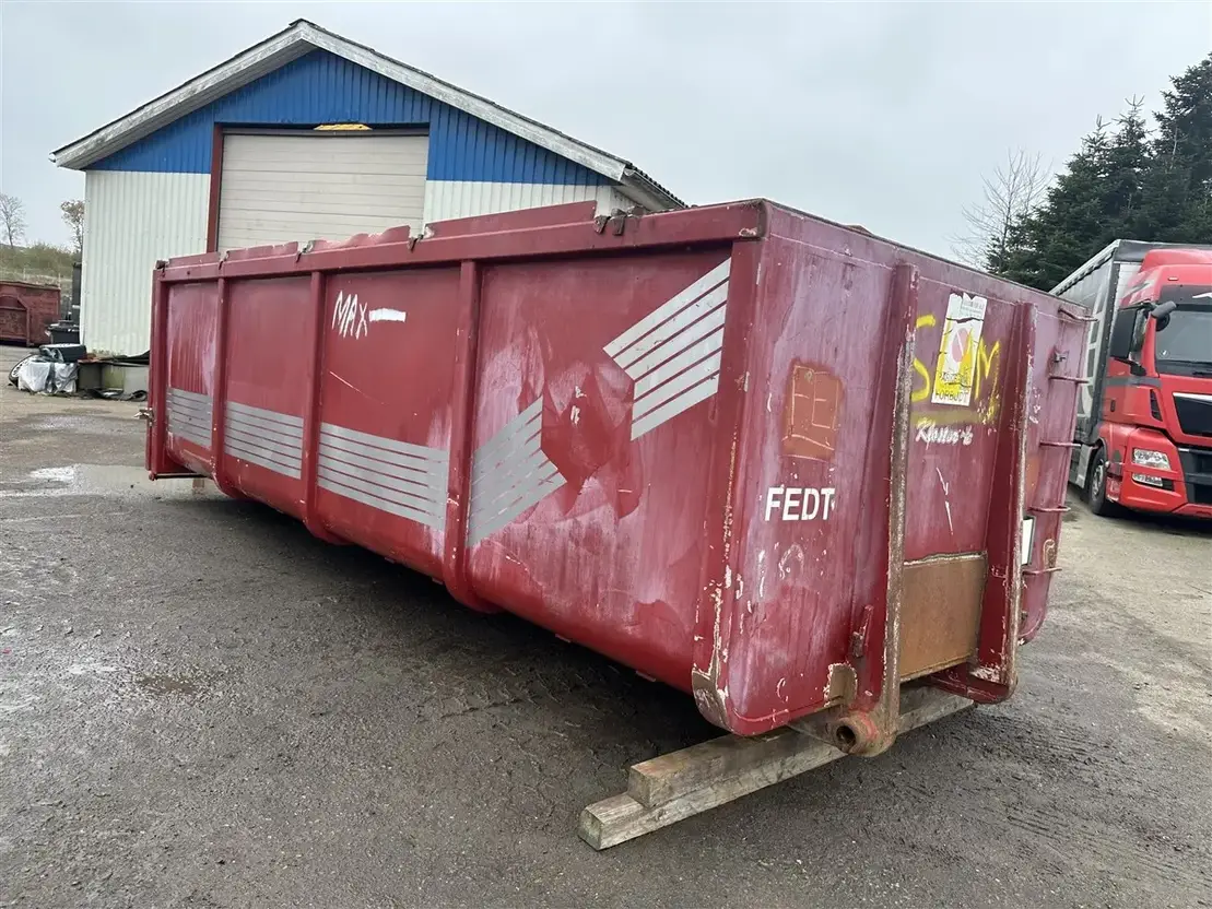 Vantæt container