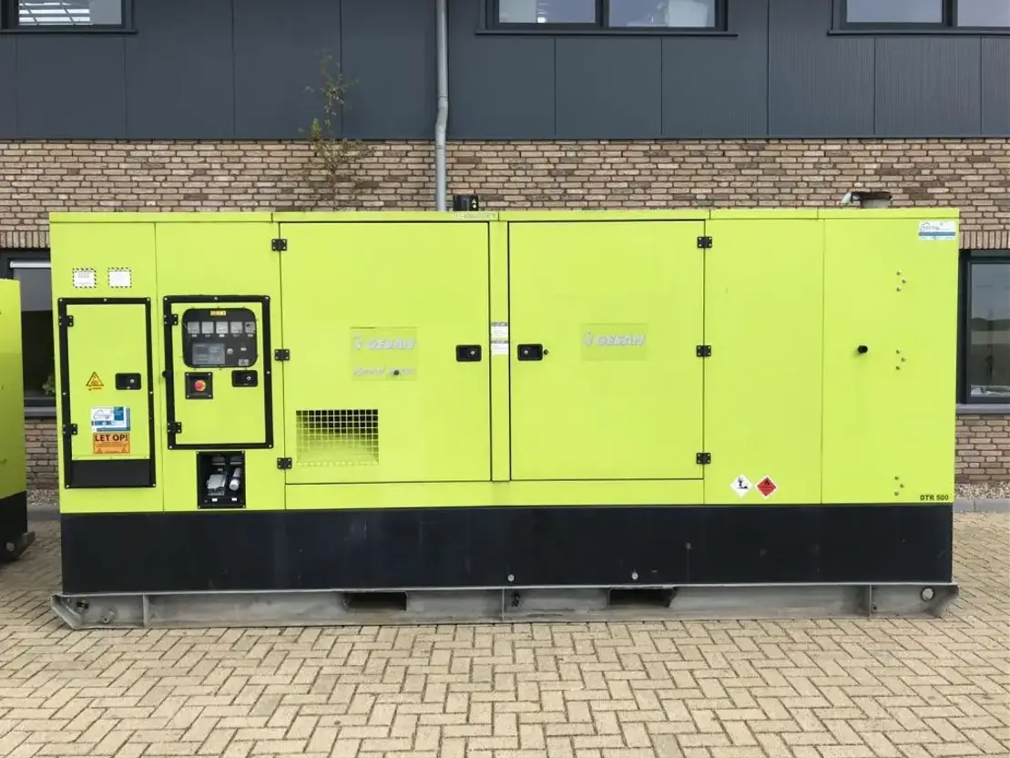 Gesan DTR 500 kVA Supersilent DTR 500 kVA MTU Leroy Somer 500 Supersilent generatorset